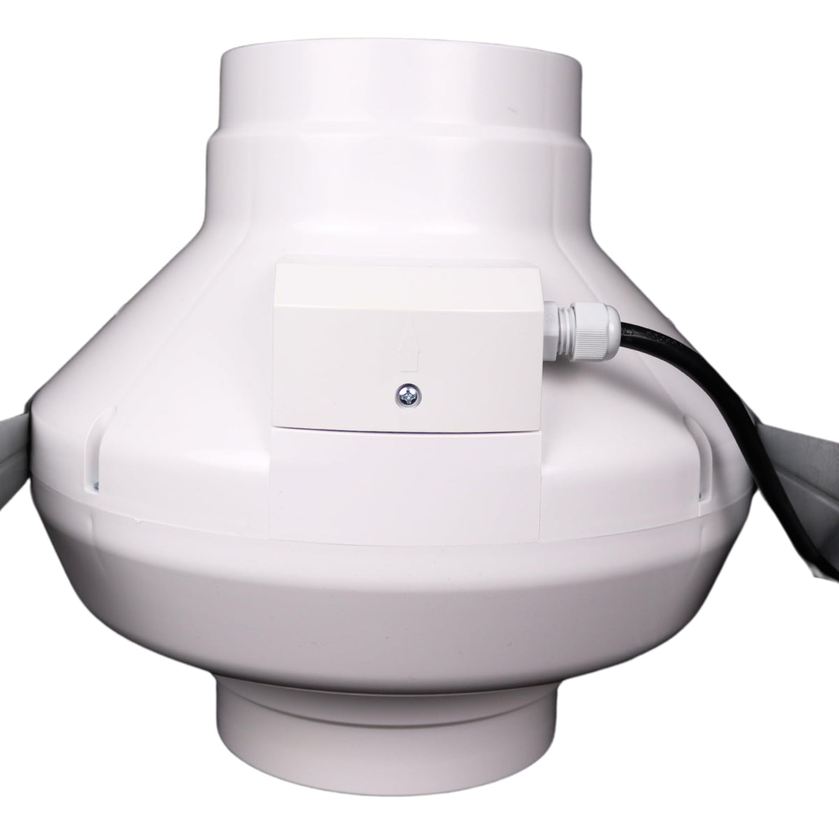 VENTS-US VK 150-6 Inch Centrifugal Inline Duct Fan in Plastic Casing with Up to 317 CFM, Great for High Static Duct Pressure Applications