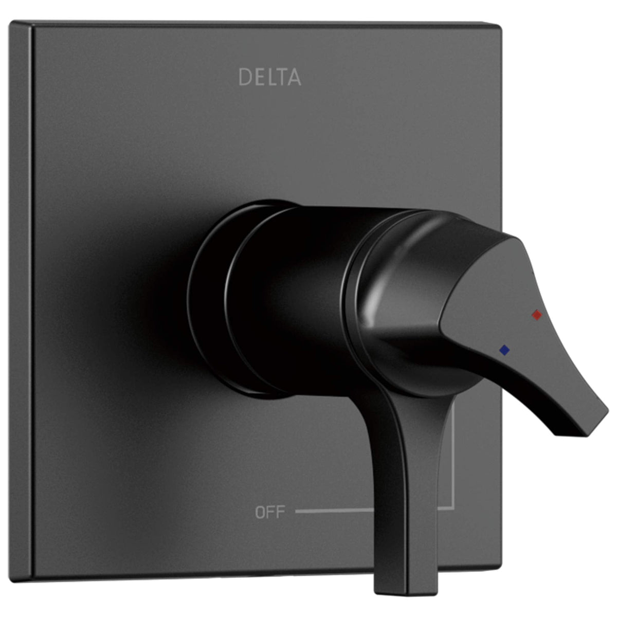DELTA FAUCET T17T074-BL TempAssure 17T Series Valve Trim Only, Matte Black
