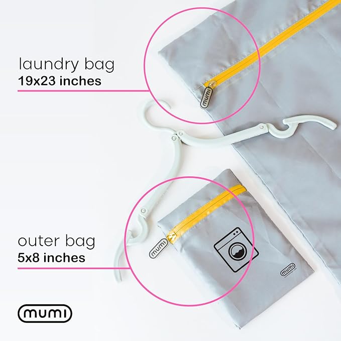 MUMI Travel Laundry Bag – Moisture & Smell-Proof Clothes Bag