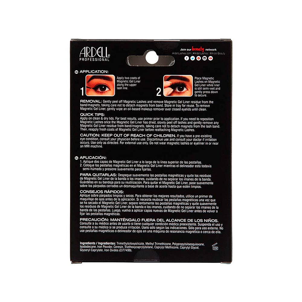 Ardell Professional Magnetic Liner & Lash Wispies Black