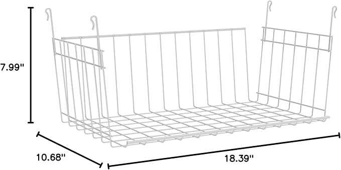 ClosetMaid Wire Hanging Shelf Basket