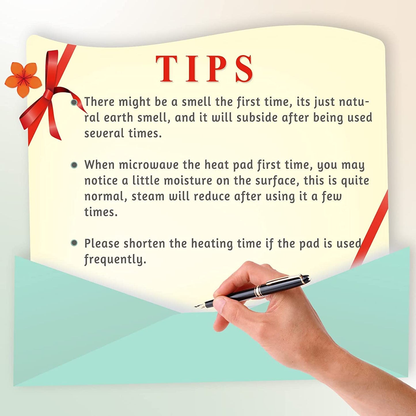 UNCN Wide Microwave Heating pad with Washable Cover 9.5 x 16in Microwavable Hot Pad for Neck Shoulder, Cramps, Back Cordless Warm Compress Weighted Moist Heat Pack for Aches, Unscented