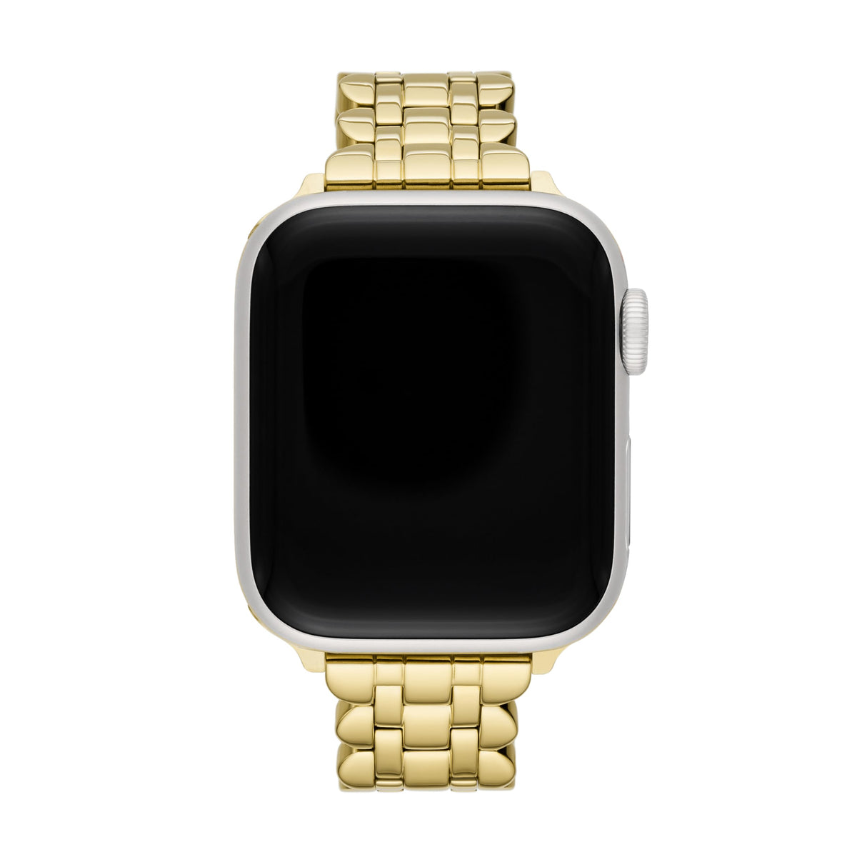Kate Spade New York Women's Gold-tone Scallop Stainless Steel Bracelet Band for Apple Watch®, 38/40/41mm (Model: KSS0143)