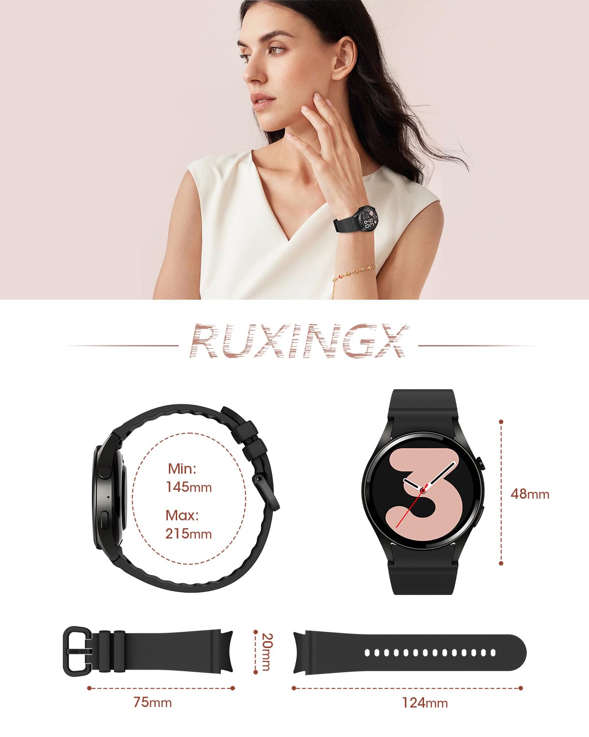 Smart Watch (Make/Answer Calls), 1.26" HD Smart Watches for Men/Women with Sleep/Heart Rate/SpO2 Monitor/120+ Sport Modes, Waterproof Fitness Tracker Watch, Smartwatch for iPhone/Samsung/Android, Gift