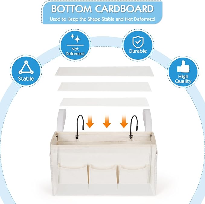 Bedside Storage Caddy/Bedside Hanging Storage Bag