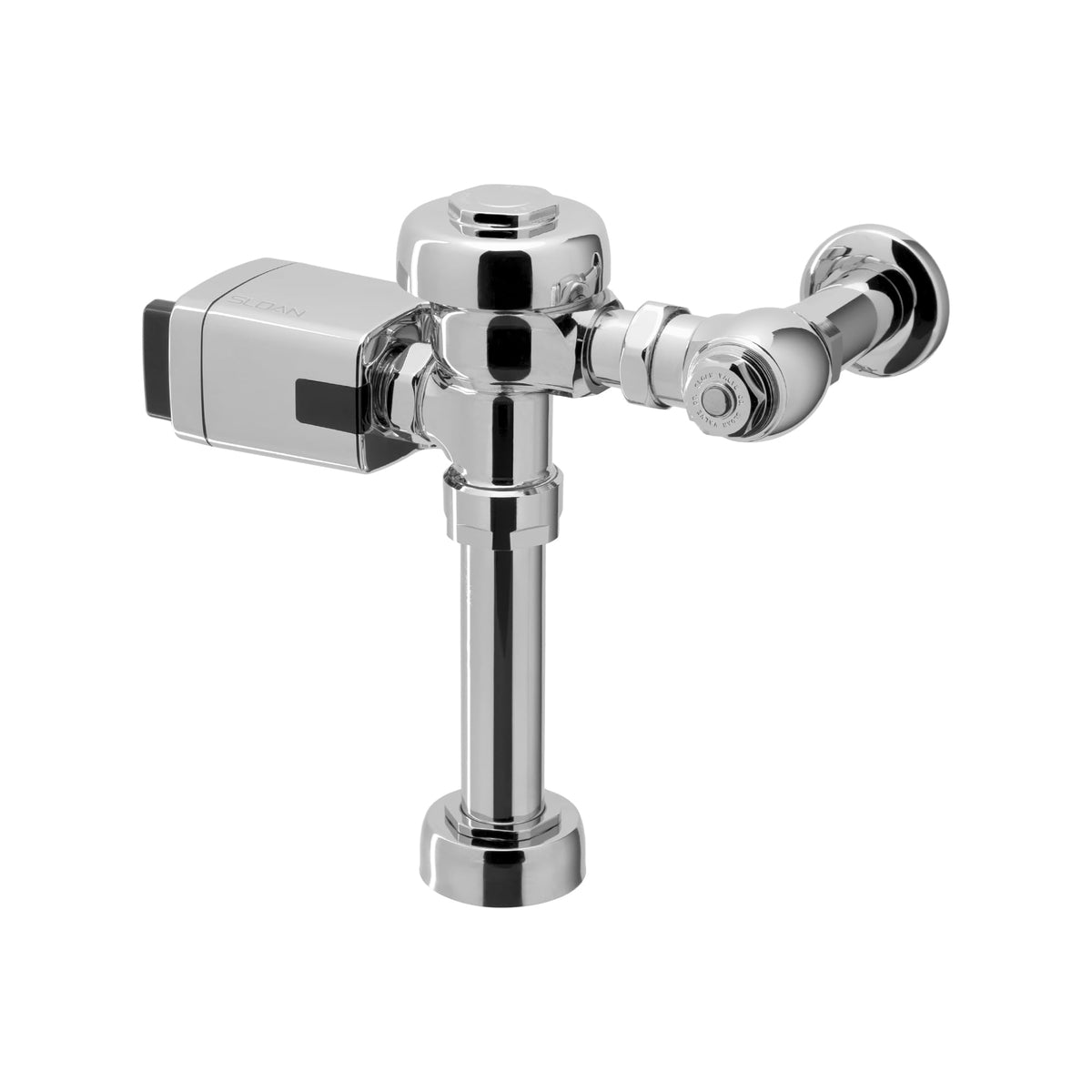 Sloan Regal 111 SFSM Exposed Sensor Water Closet Flushometer, 1.6 GPF Flush Valve - Infrared Sensor w/True Mechanical Override, Single Flush, Fixture Connection Top Spud, Battery Powered, 3980095