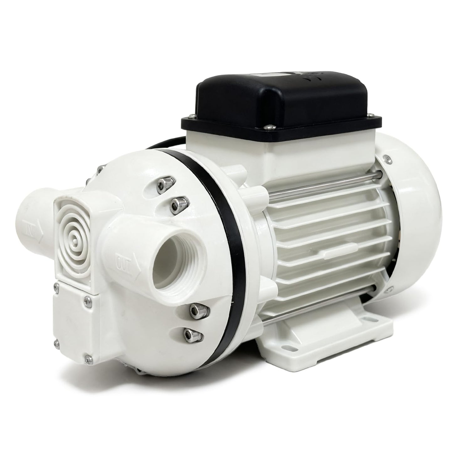 AC 110V-120V Diesel Exhaust Fluid Transfer Pump Self-Priming Electric Diaphragm DEF Pump for Urea, Oil, Water & Irrigation.Diaphragm Pumps with 400W, 10.6 GPM, 36ft Lift(White)