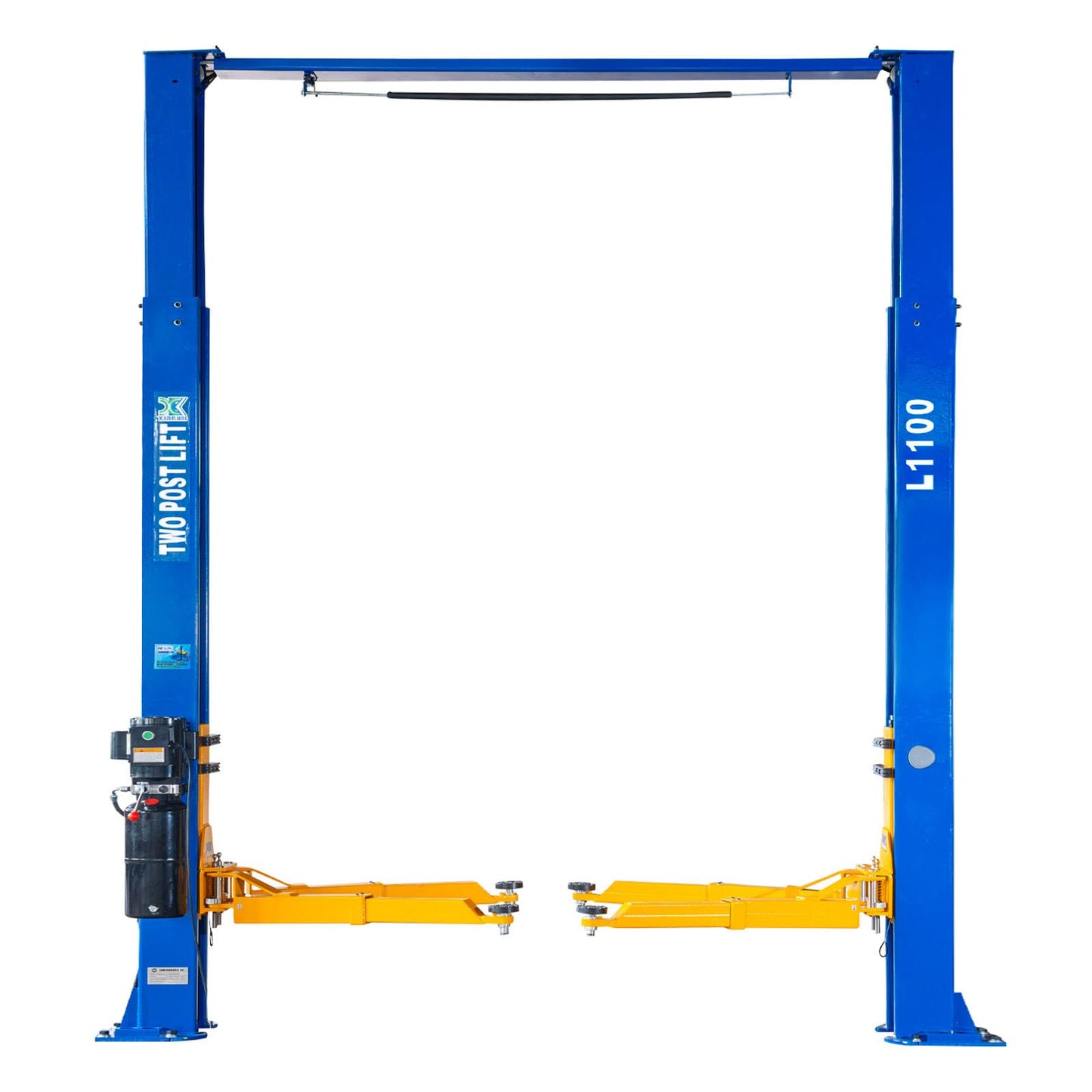 XK-L1100 Car Lift 110V Vehicle Lift 10,000 Lbs 2 Post Truck Hoist with 36 Months Parts Replacement