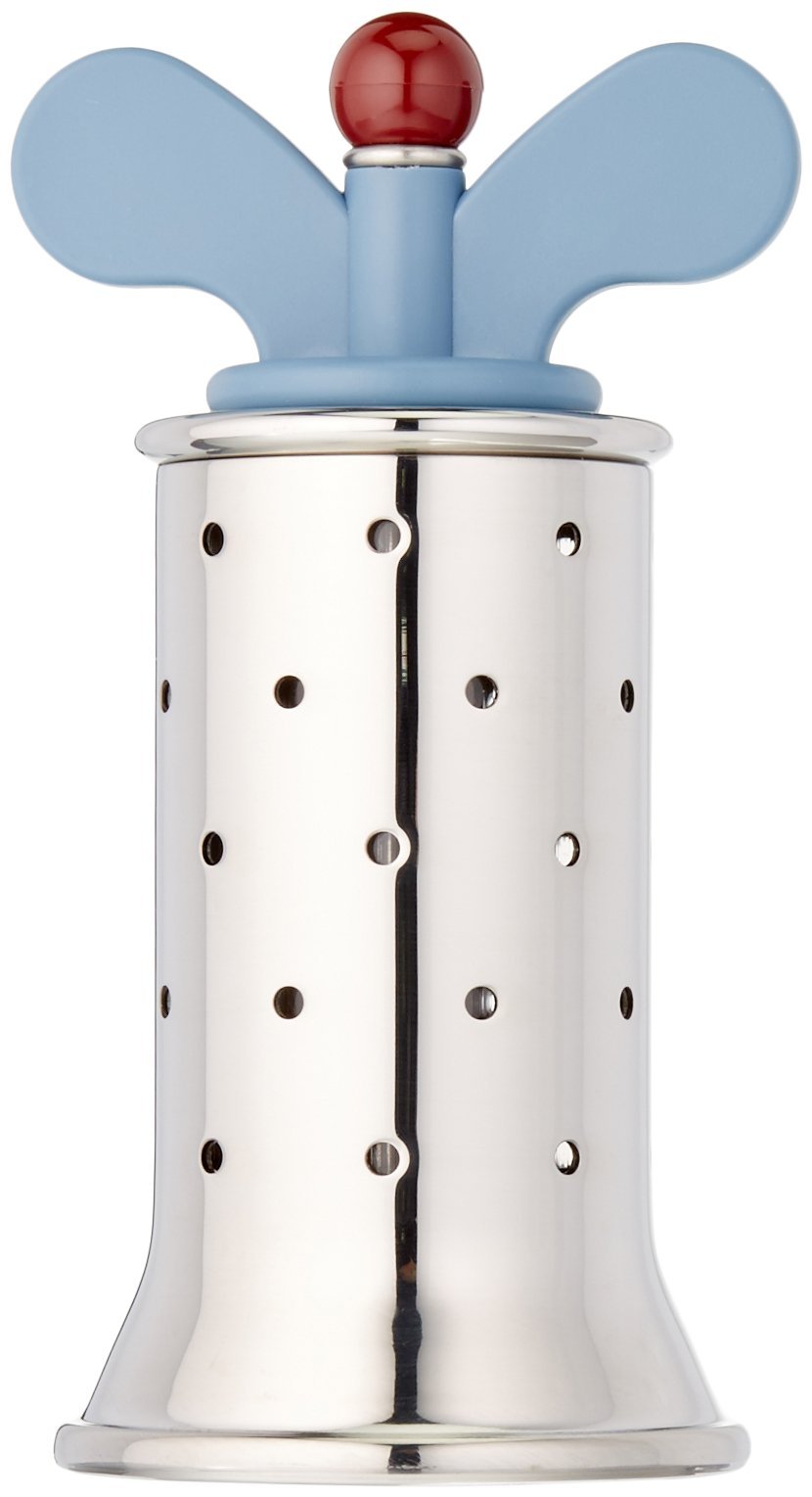 Alessi Michael Graves Pepper Mill Black, 6.3cm diameter, 13.2cm high