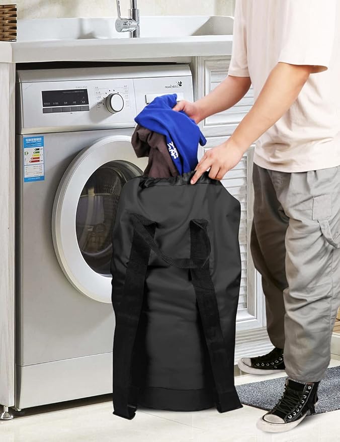 Dalykate Backpack Laundry Bag, Laundry Backpack