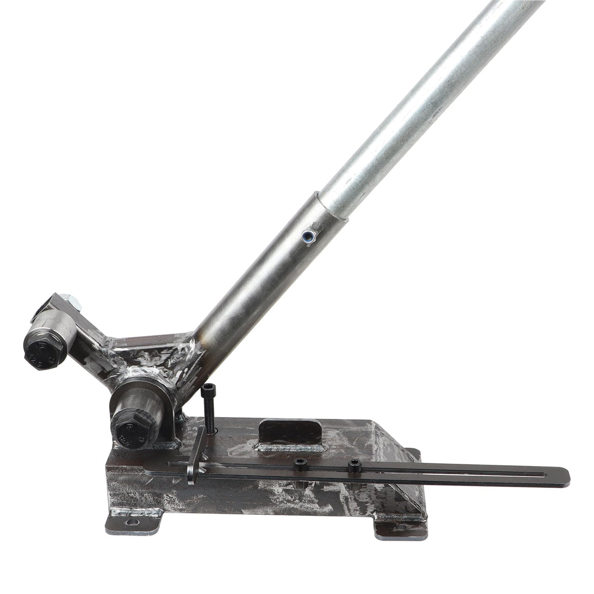 Vertical Metal Rod & Scroll Bender Tool - Bending Machine for 14-17mm Rebar, Precision Positioning Designed for Small-batch Handmade Production