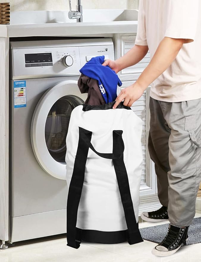 Dalykate Backpack Laundry Bag, Laundry Backpack