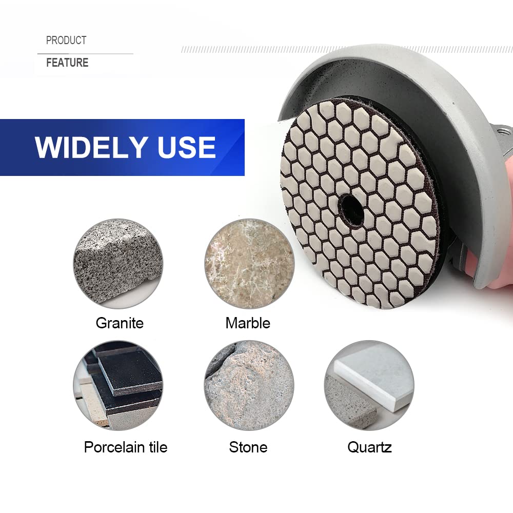 SHDIATOOL Diamond Tile Drill Bits Kit 13pcs, Porcelain Hole Saw Sets, Core Bits Cutter for Drilling Ceramic Marble Granite