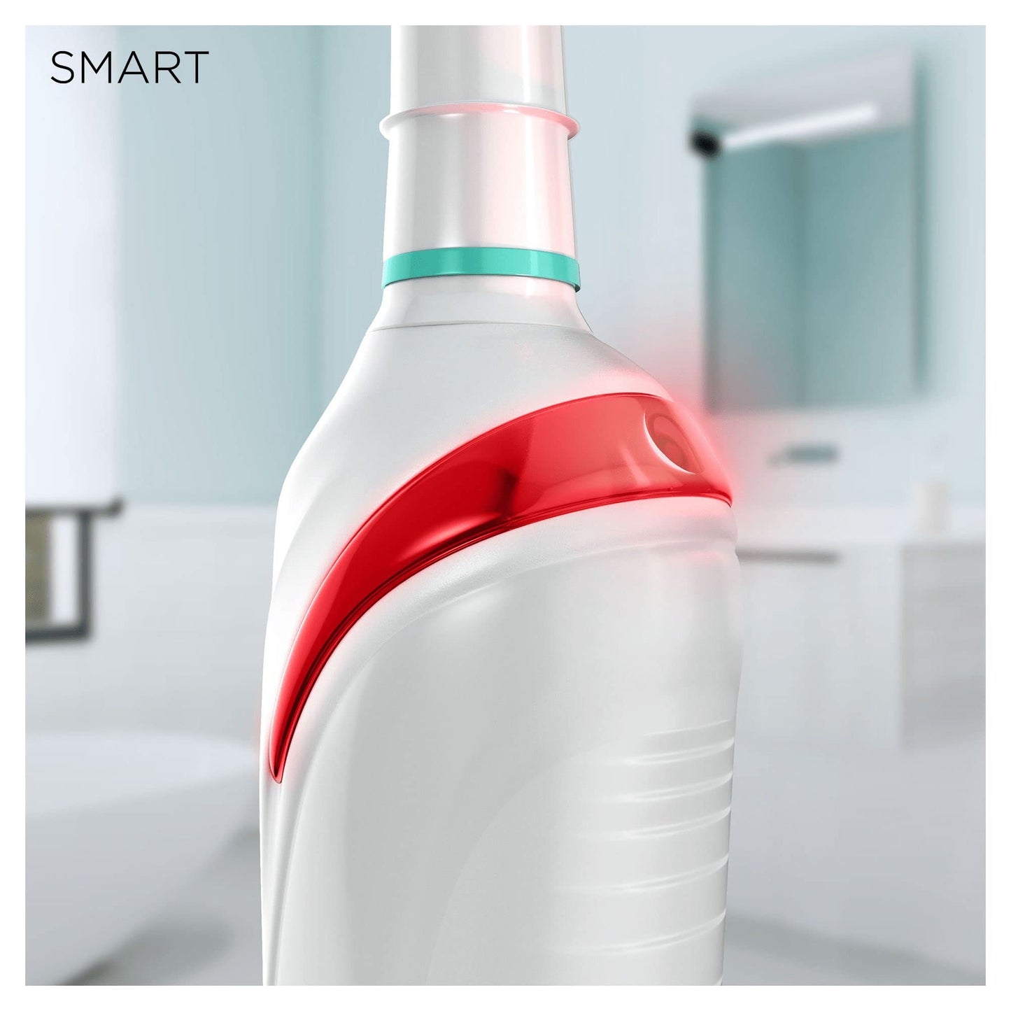 Oral-B Smart 5 Electric Toothbrushes For Adults, Mothers Day Gifts For Her / Him, App Connected Handle, 3 Toothbrush Heads & Travel Case, 5 Modes With Teeth Whitening, 2 Pin UK Plug, 5000, White