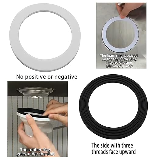 EPE & Rubber Sink Strainer Seal Kit
