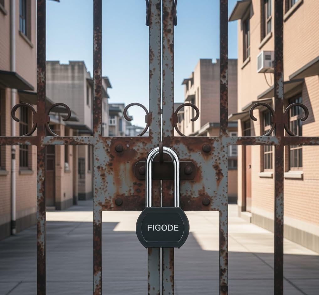 FIGODE® Large Sturdy Steel Locks with 60 Same Keys, Heavy Duty Padlock, 2-3/4" Wide, 2.7" Long Shackle Locks for Door, Gate, Storage, Fence, Shed, Latch. 30 Pack Keyed Alike