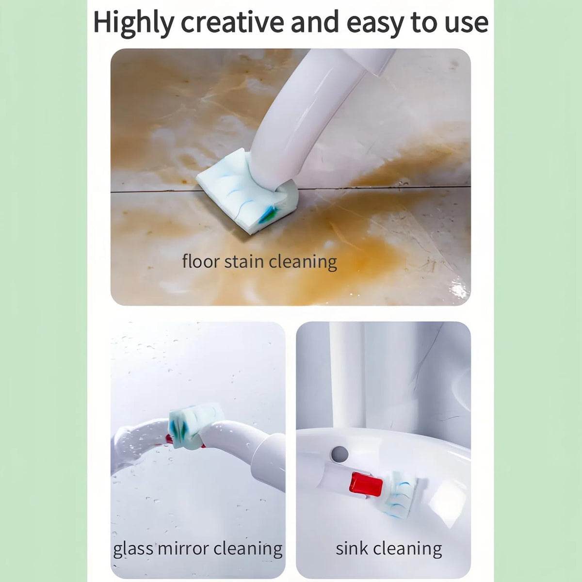 White Swan-Shaped Disposable Toilet Brush,Toilet Bowl Brush and Holder with Cleaner Refill Pads, Brush Toilet Wand Starter Kit,1 Wand + 30 Refills(Flushable) + 1 Stand