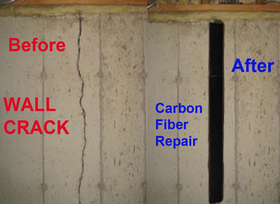 25 ft - Carbon Fiber-Basement Wall Crack Repair Kit - Carbon Fiber Foundation Wall Repair - Easy to use Includes Instructions