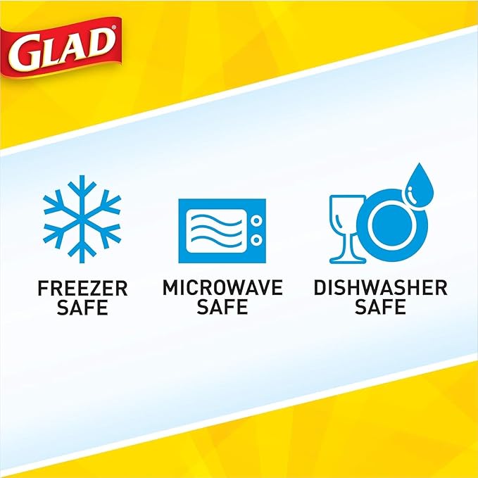 Glad GladWare To Go Snack Food Storage Containers
