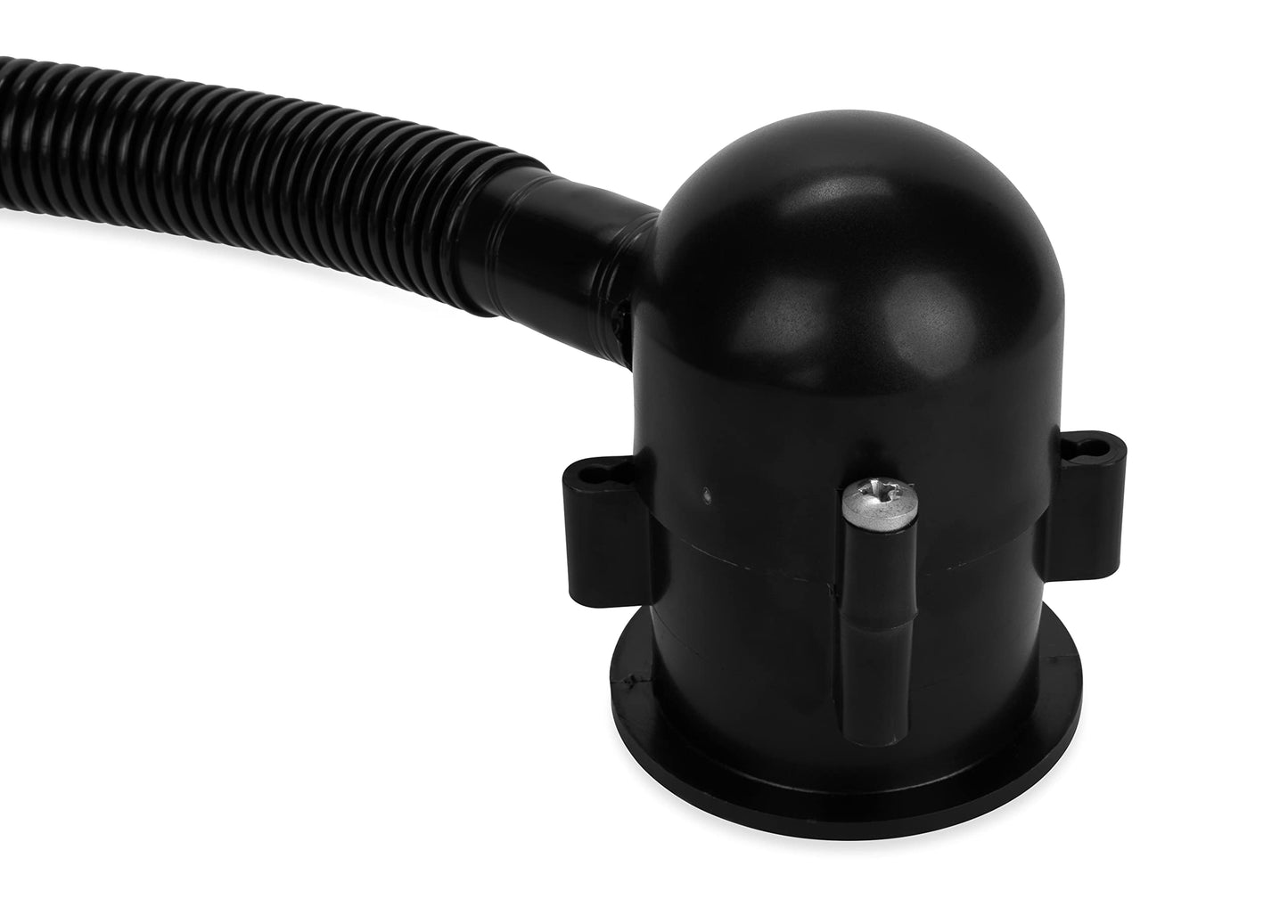 Camco Flexible Camper/RV Drain | Designed for Campers w/Single Sink and No Holding Tanks | Includes 25” of ¾-Inch ID Hose | Crafted of Heavy-Duty Chemical-Resilient Polymer (37420)