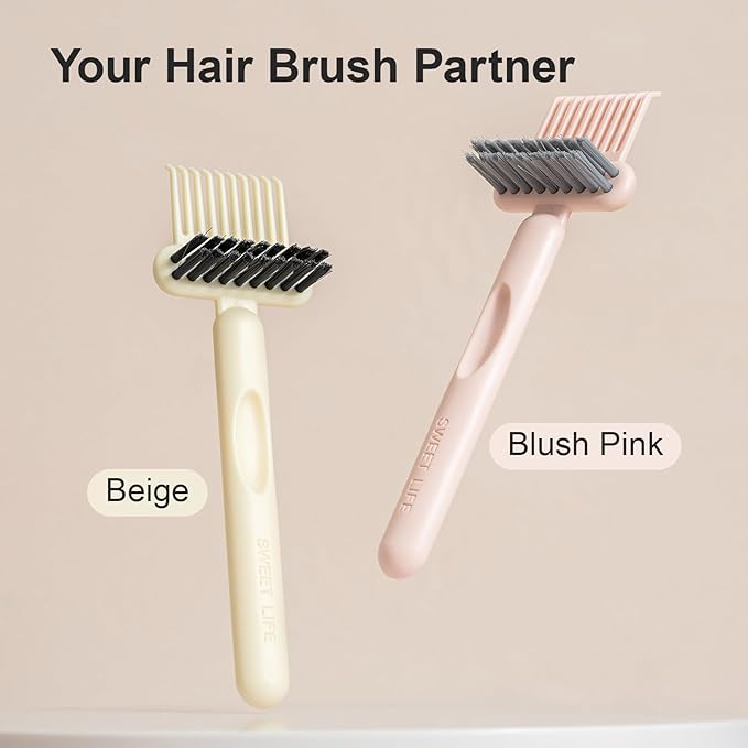 RHOS 2-in-1 Hair Brush Cleaner and Remover Tool