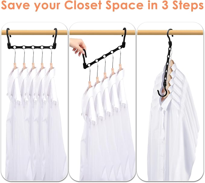 College Dorm Room Essentials, Closet Organizers and Storage, Magic Hangers