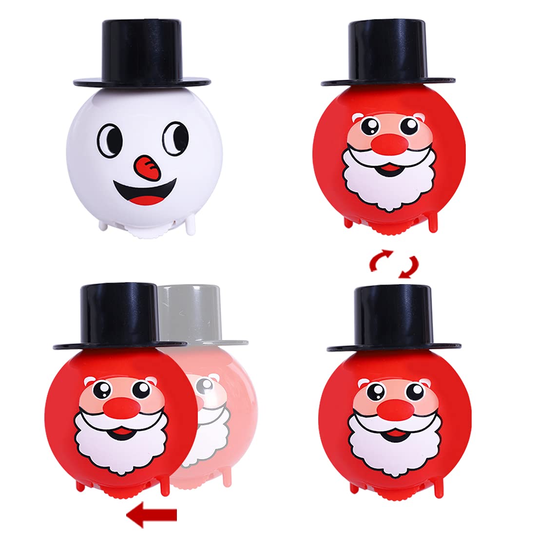 Max Fun 24 Pack Christmas Wind Up Toys Stocking Stuffers for Christmas Party Favors Goody Bag Filler (Christmas)