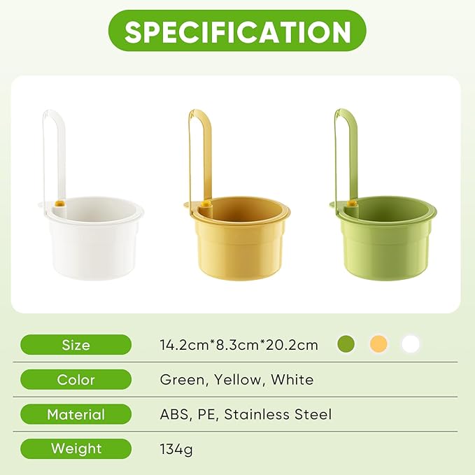 Hanging Food Waste Catcher for Sink, Sink Strainer Basket