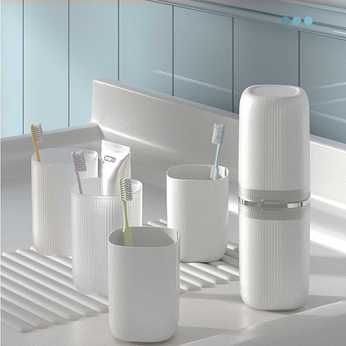 Toothbrush Travel Case Portable Travel Toothbrush Holder, Large Travel
