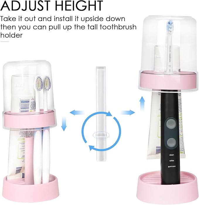 Adjustable Toothbrush Holder