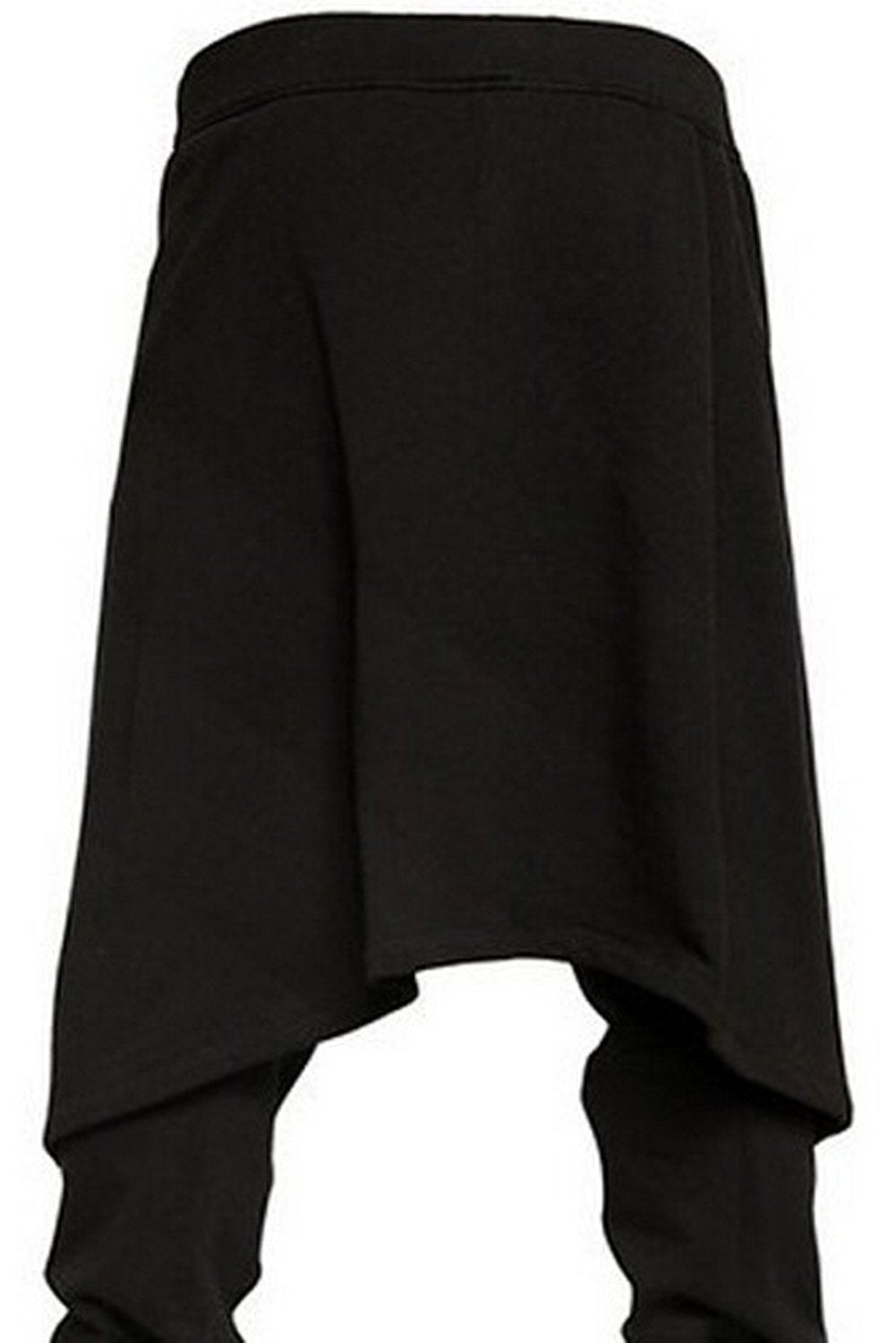 Adults Medieval Viking Steampunk Pants Mens Renaissance Gothic Trousers for Halloween Costume Black