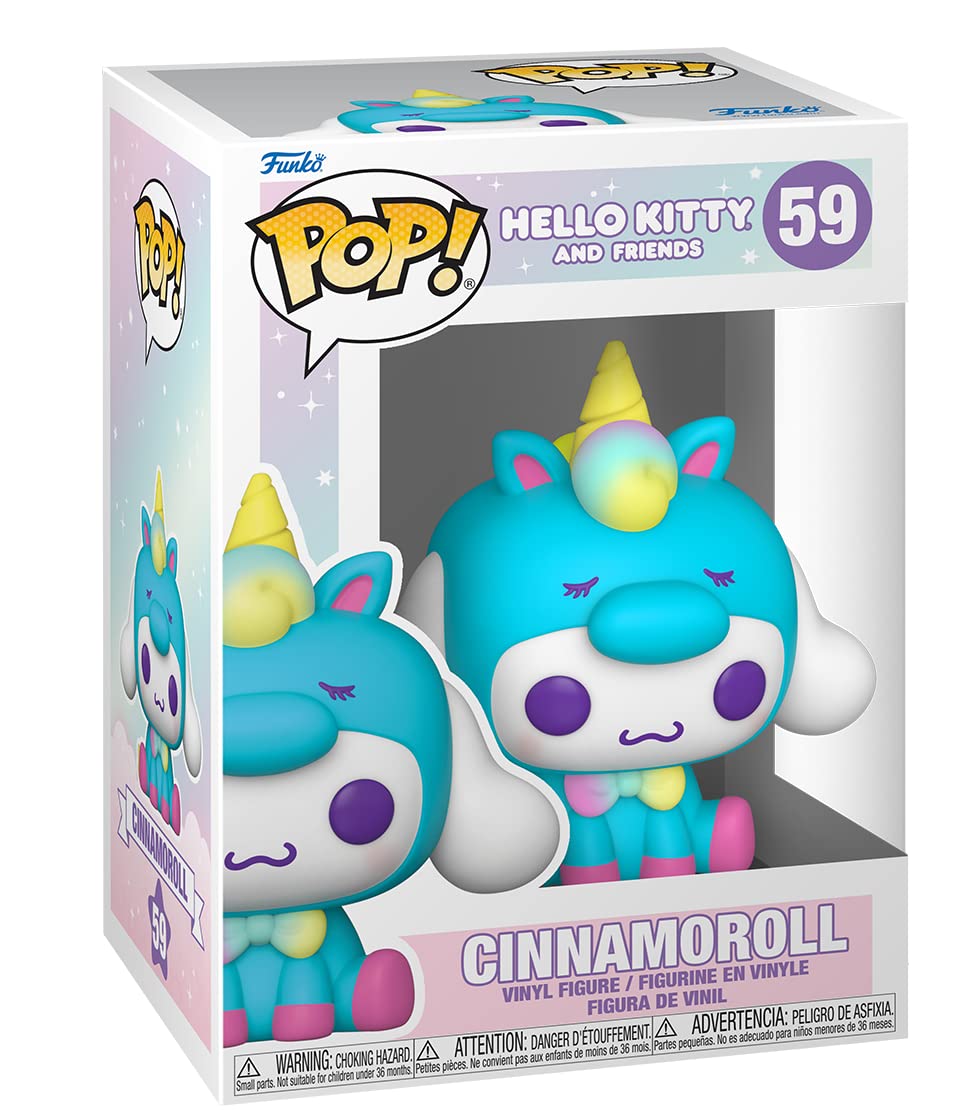 Funko Pop! Sanrio: Hello Kitty - Cinnamoroll - Unicorn Party - Collectable Vinyl Figure - Gift Idea - Official Merchandise - Toys for Kids & Adults - Anime Fans - Model Figure for Collectors