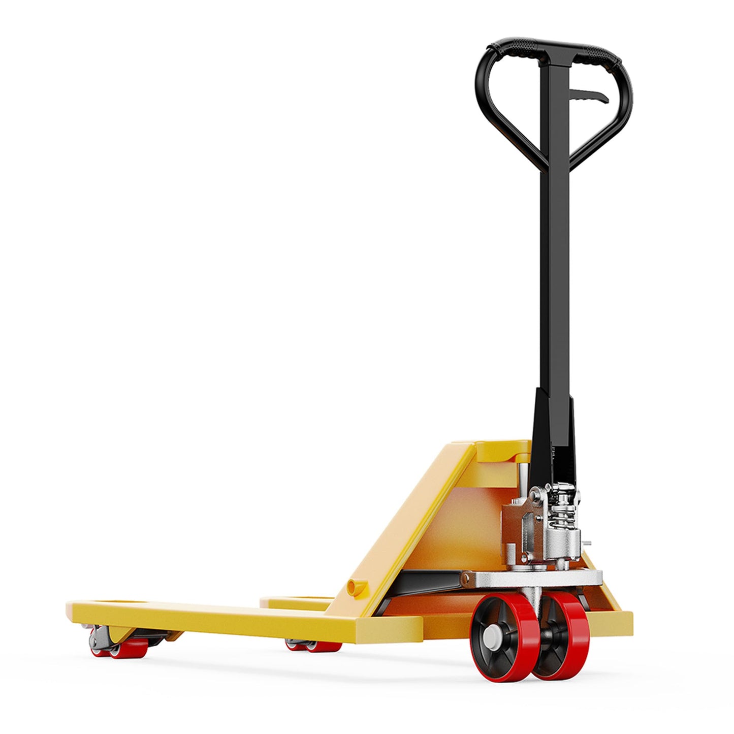 Xorxels Manual Pallet Jack Truck 6600 lbs Capacity, 22" x 47" Forks, Heavy Duty Pallet Truck with Leak-Proof Hydraulic Pump Durable Nylon Caster for Factories, Warehouses (Nylon Caster)