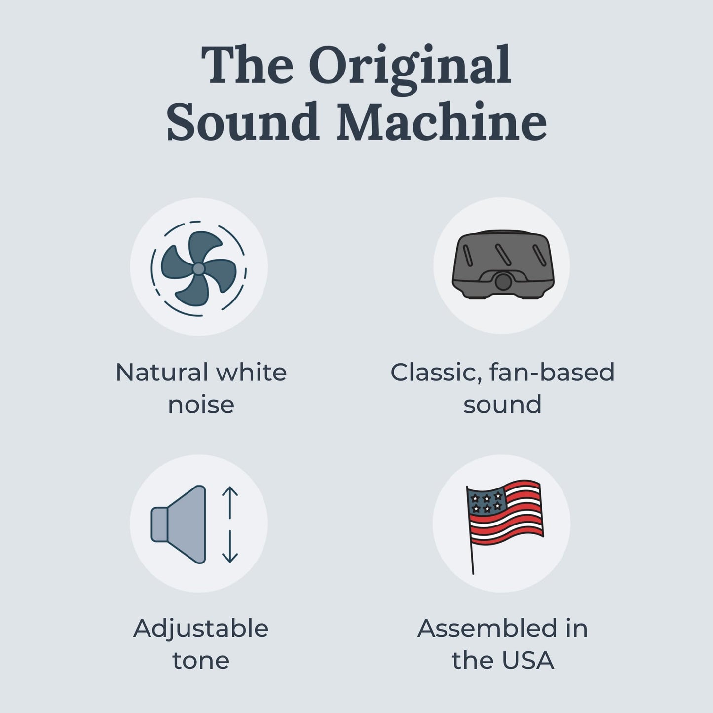Yogasleep Dohm Uno White Noise Sound Machine, Fan-Based Natural Calming Pink Noise for Office Privacy, Sleep Aid & Meditation. Adjustable Tone & Noise Canceling for Travel, Baby & Adults (Charcoal)