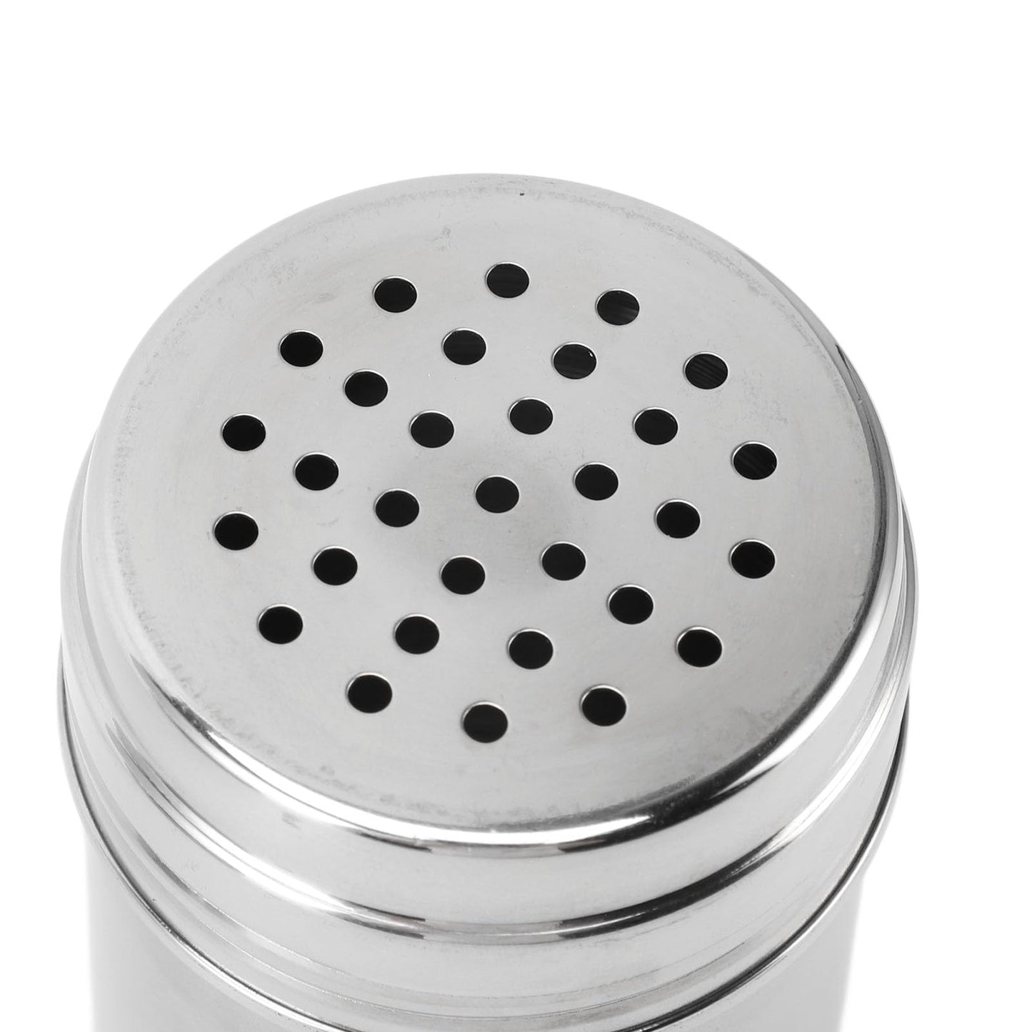 Condiment Shaker, 2PCS 304 Stainless Steel Adjustable Pour Holes Seasoning Dispenser Container Restaurant Organizing Cup for Kitchen Barbecue Camping (Type 2)