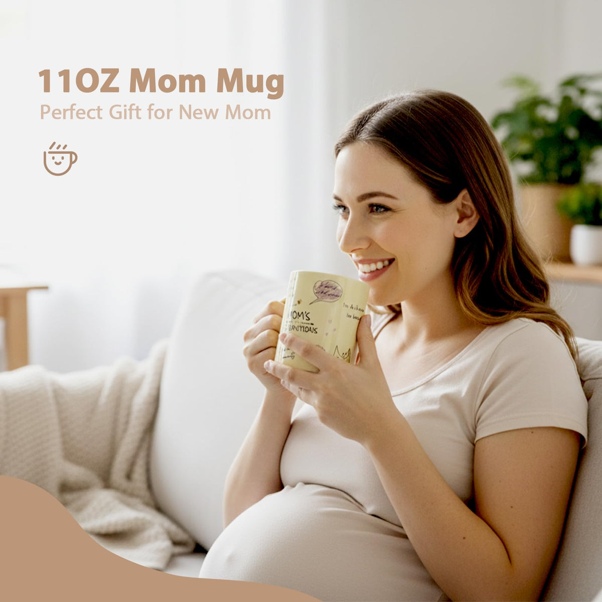 New Mom Gifts - First Mothers Day Gifts for New Moms Care Package After Baby with Postpartum Mama Essentials, Pregnancy Gift for First Time Mom To Be Gift for Expecting Moms