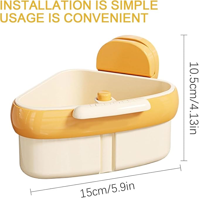 LLQ 2PACK Sink Strainer Basket, 2025 New Upgraded Suction Cup Press Sink