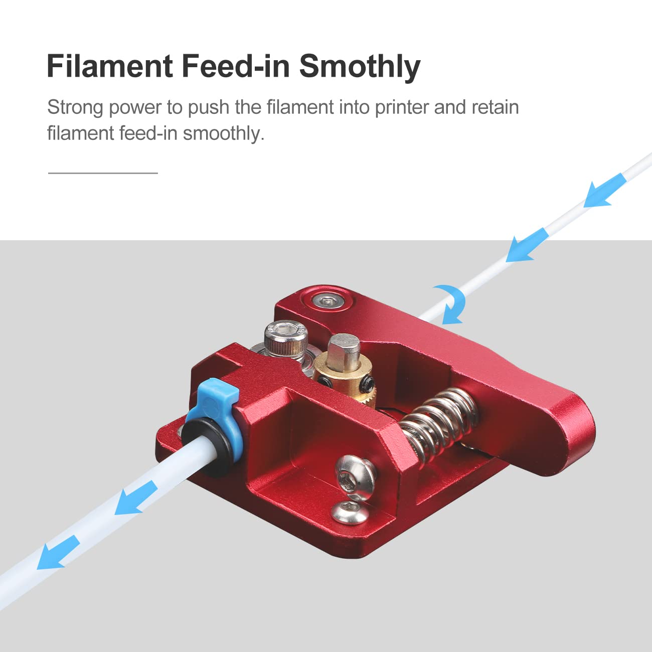 Creality Official Extruder for Ender 3 3D Printer Aluminum Drive Feed Bowden Extruders Upgrade Accessories Kit for Ender 3, Ender 3 Pro, Ender 3 V2, Ender 3 Max, Ender-5 Series and CR-10 Series