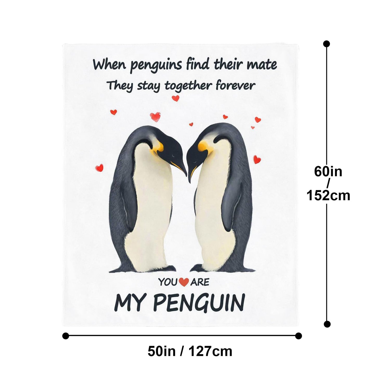 Wajade Gifts for Her Him Anniversary Blanket for Women Men Gifts for Girlfriend Boyfriend I Love You Gifts for Him Her Wedding Gift for Wife Husband Couple 50"X60"