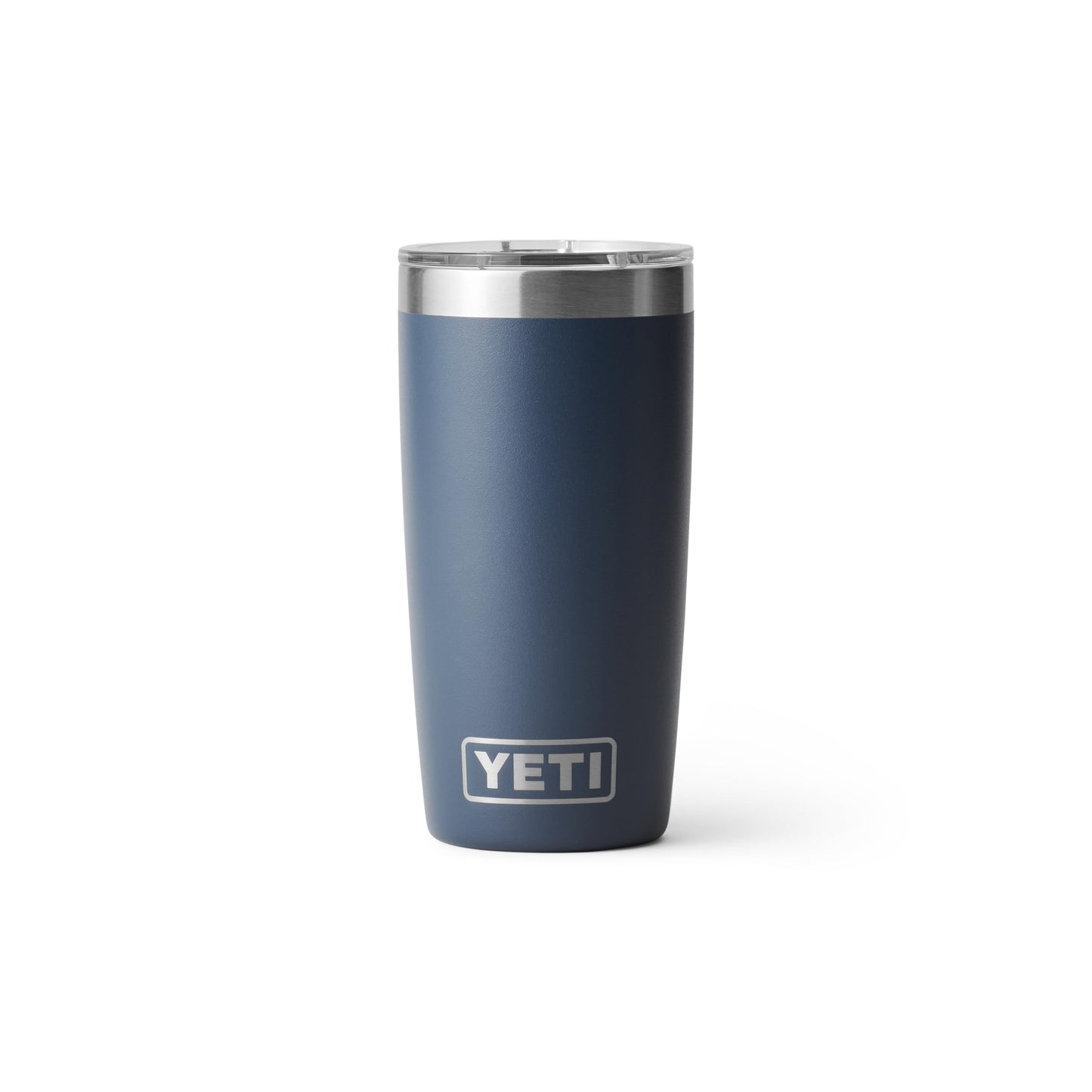 YETI Rambler Tumbler, Vaccum Insulated Stainless Steel Tumbler with Magslider Lid, Navy, 10 oz (295 ml)
