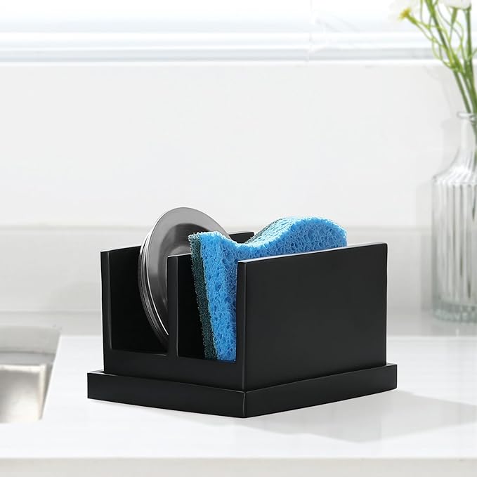 Luxspire Kitchen Sponge Holder for Sink, Dish Sponge Holder