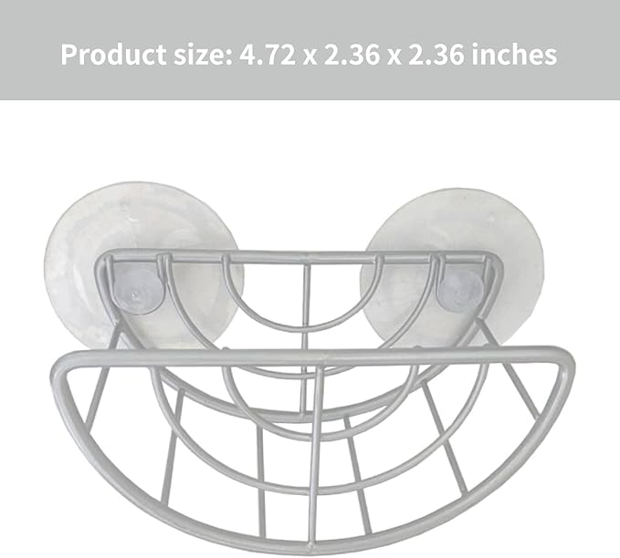 YeeBeny Kitchen Sink Suction Holder, Suction Cup Sponge Holder, Sponge Caddy
