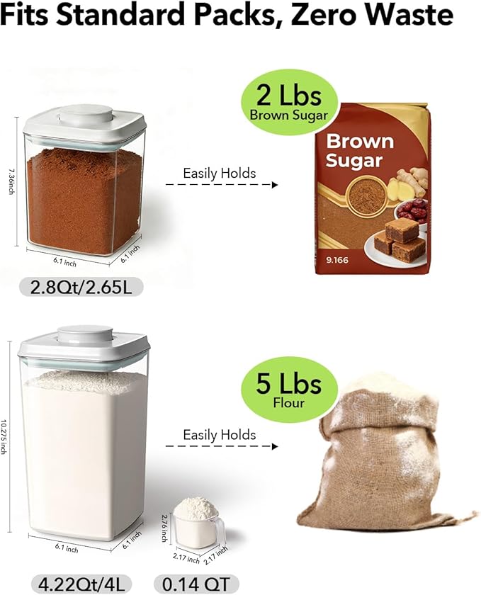 Airtight Food Storage Containers Set
