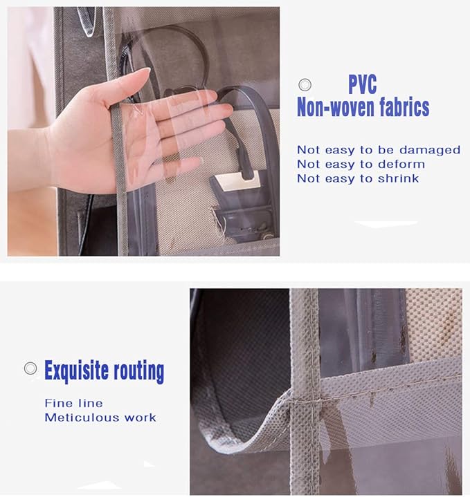 AARAINBOW 1 Pack Hanging Handbag Purse Organizer