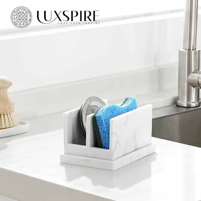 Luxspire Kitchen Sponge Holder, Dish Sponge Holder