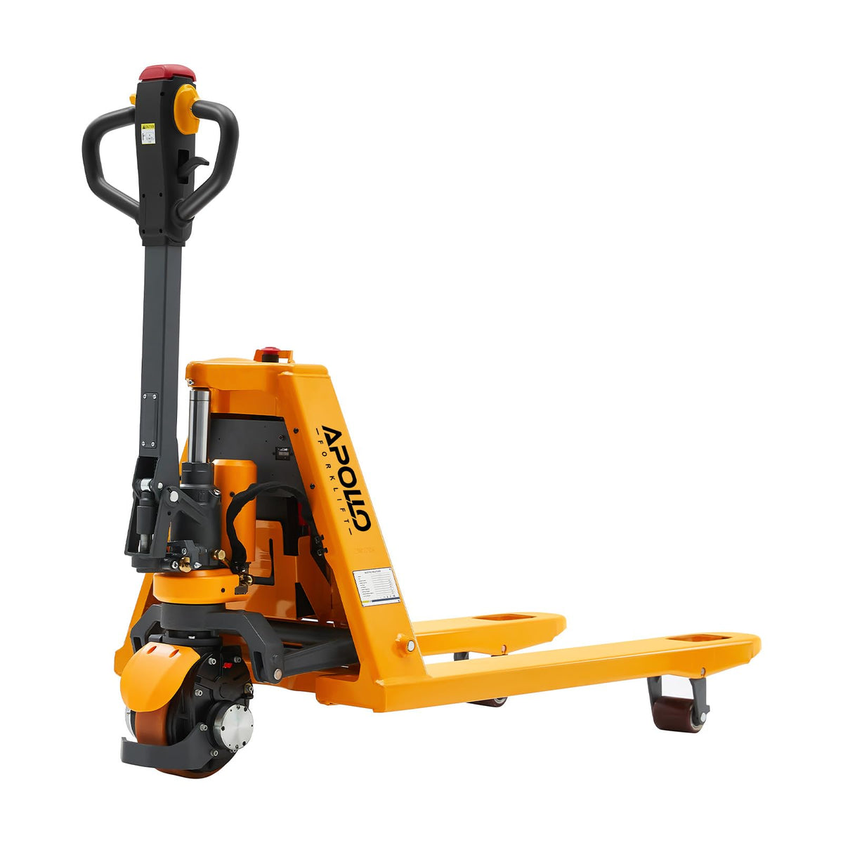 APOLLOLIFT Electric Pallet Jack Powered Lithium Battery Classic Pallet Truck 3300Lbs Capacity 48" x27" Fork Length Multi-Function Handle
