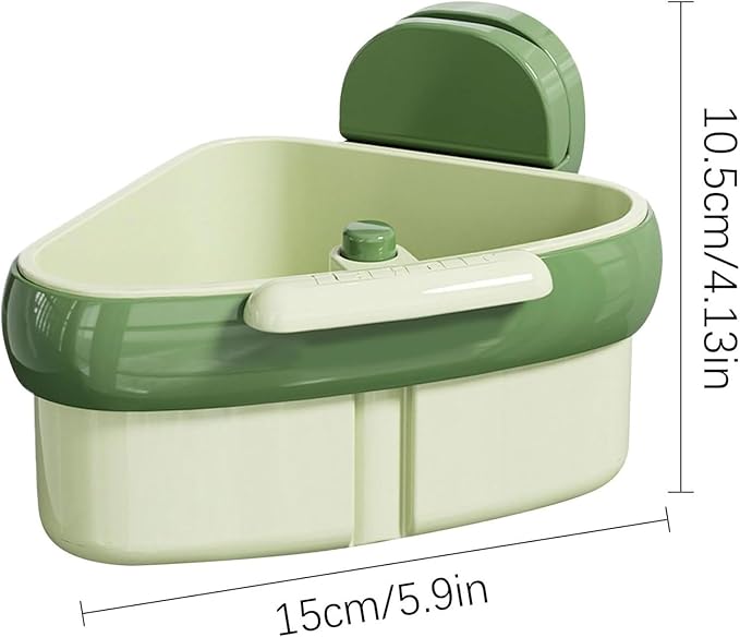 LLQ 2PACK Sink Strainer Basket, 2025 New Upgraded Suction Cup Press Sink