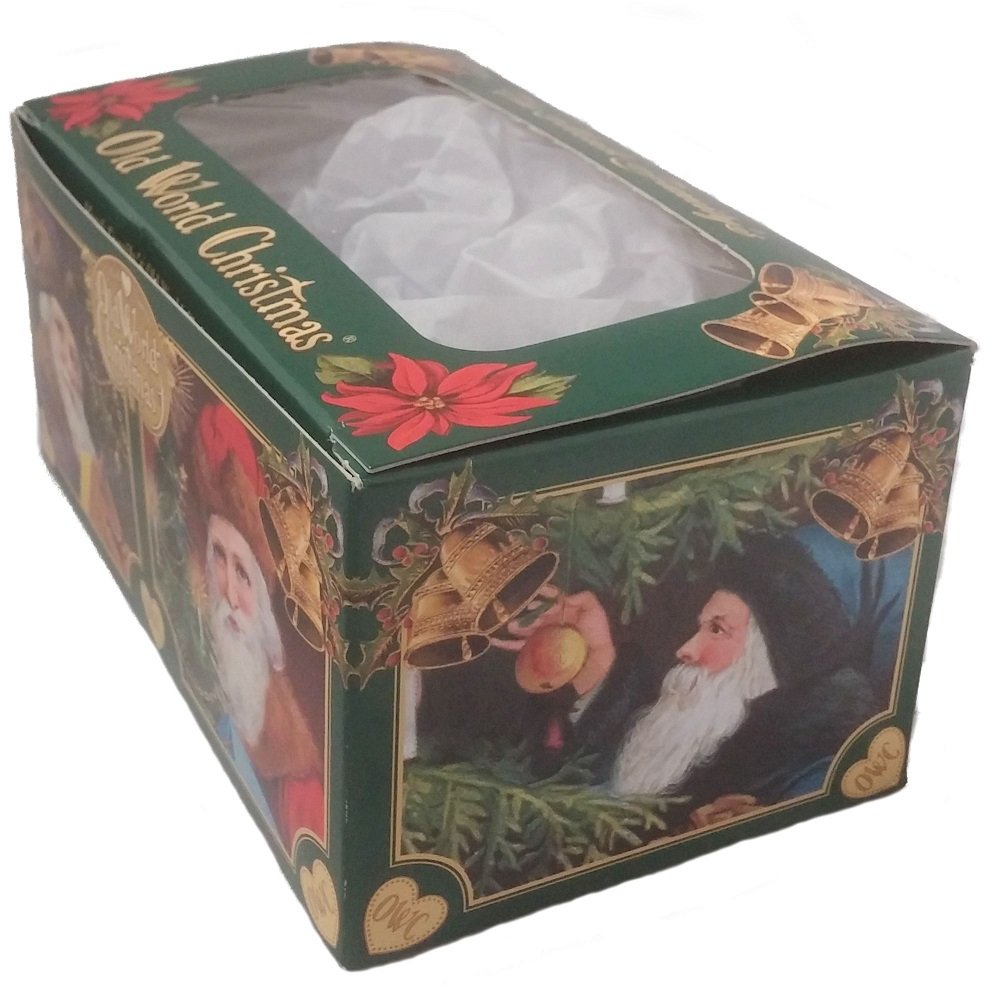 Old World Christmas Holy Family Glass Blown Ornament for Christmas Tree, Handcrafted Holiday Decoration, Religion Collection