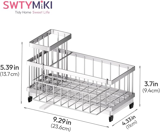 SWTYMIKI Sink Caddy Sponge Holder
