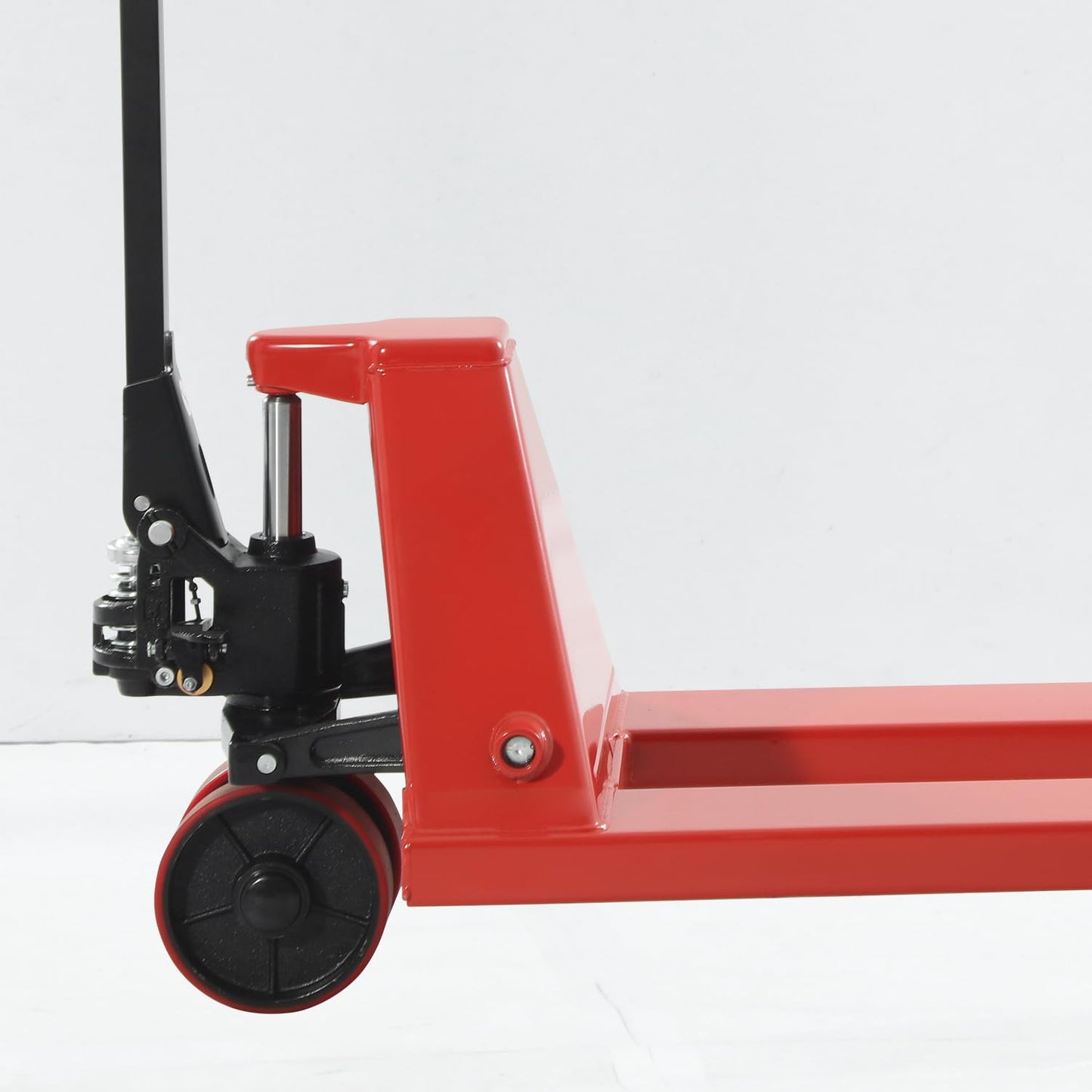 T Tory Carrier Pallet Jack Truck Manual Pallet Truck Lift 5500 lbs Capacity, 21 × 48 Forks Heavy Duty Pallet Jack with PU Wheels and Rollers